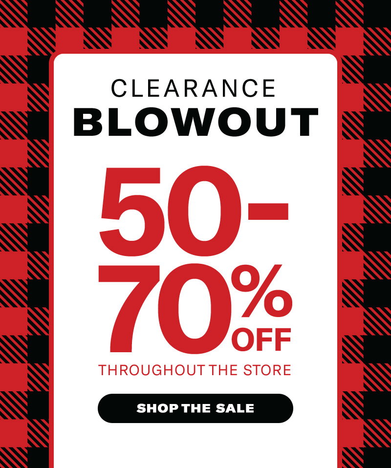 Clearance sale