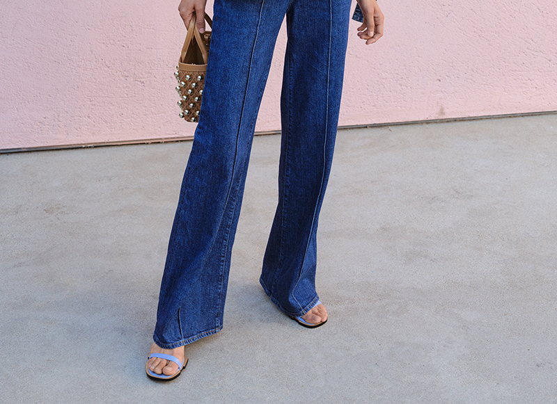 Jonathan Simkhai How To Wear Double Denim Milled