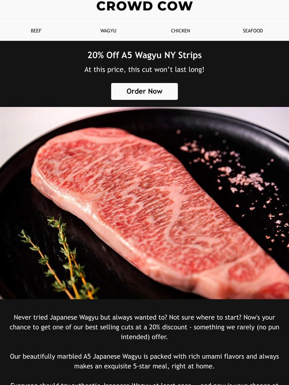 We Never Do This For Japanese Wagyu... 👀