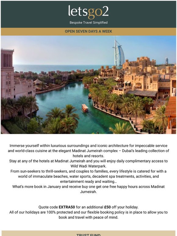 Dubai | Madinat Jumeirah Sale Now On