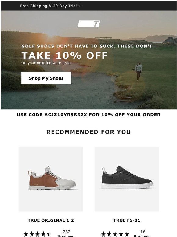 Those Shoes You Like? Get Them 10% Off