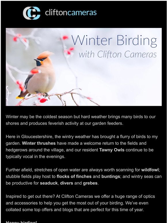 Get the best of Birding this Winter ❄️
