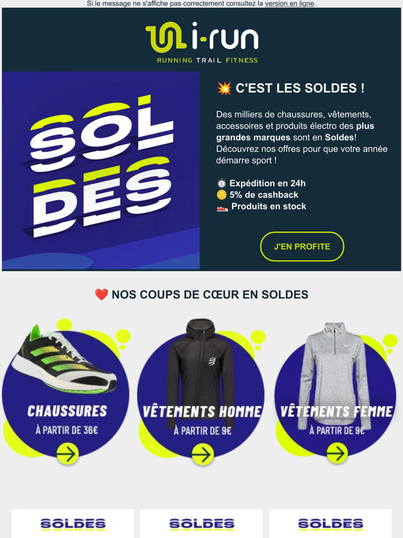SOLDES | L'année démarre aux meilleurs prix