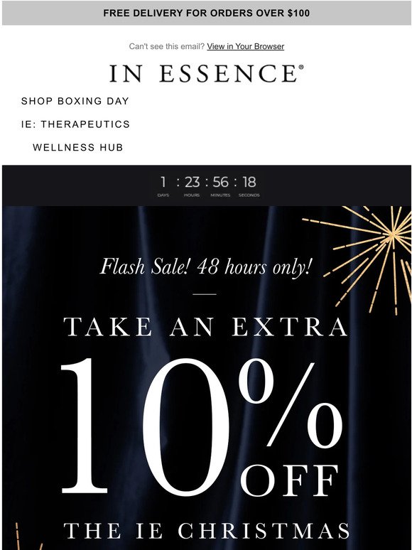 48 HOURS ONLY | Extra 10% Off!