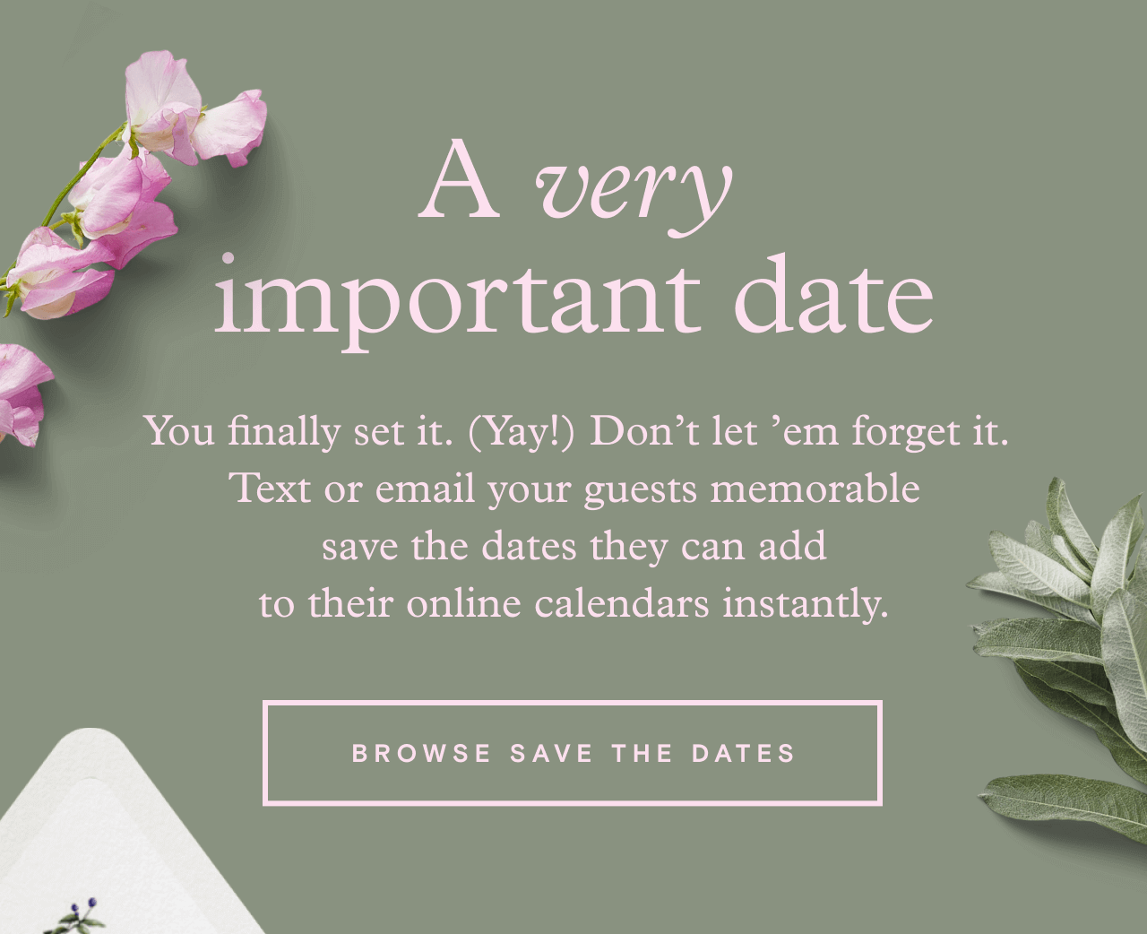 BROWSE SAVE THE DATES