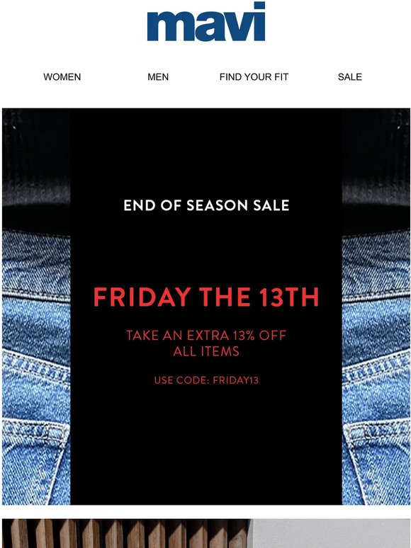 Friday The 13th SALE