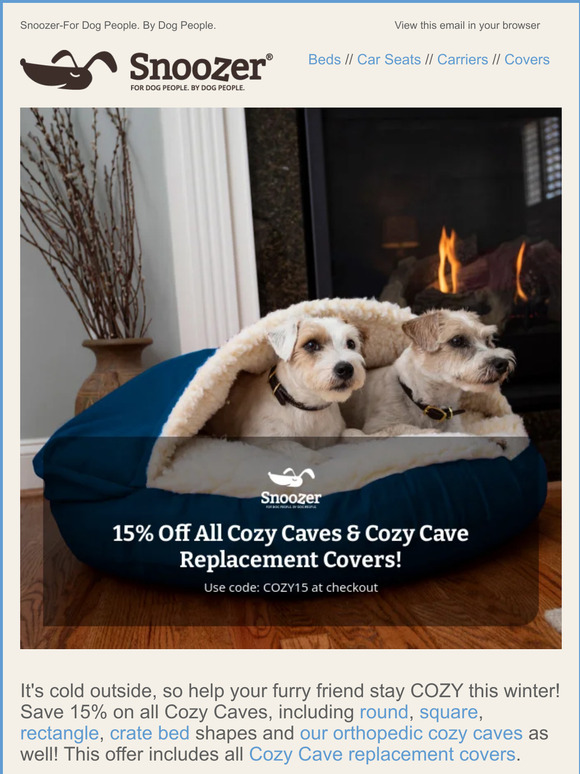 Cozy cave best sale replacement cover