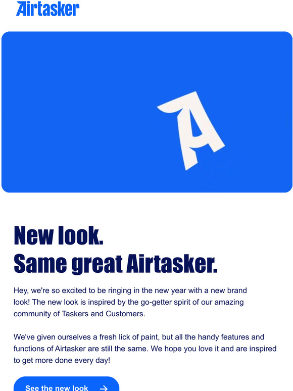 Airtasker: Introducing Airtasker's fresh, new look! | Milled