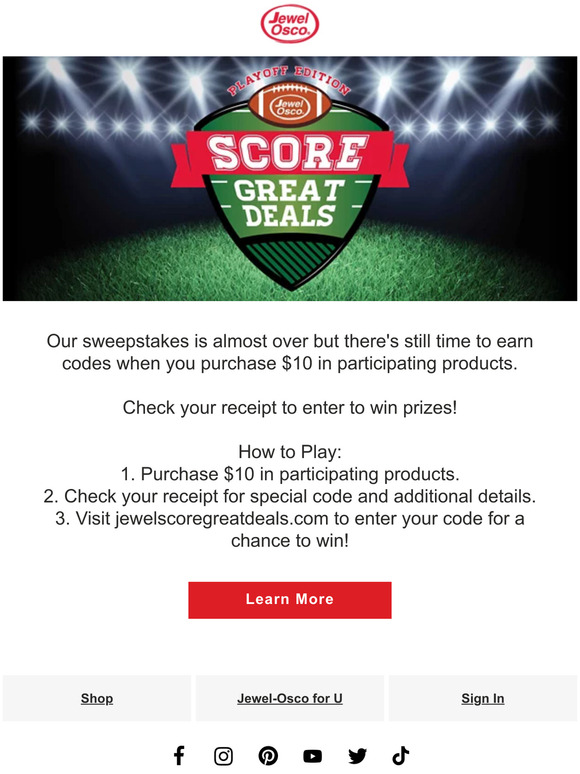 Shop and Score with Jewel-Osco 🏈