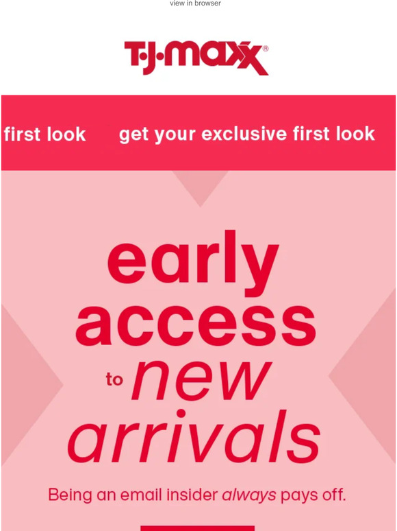 TJ Maxx EARLY ACCESS ️ Don't miss out! Milled