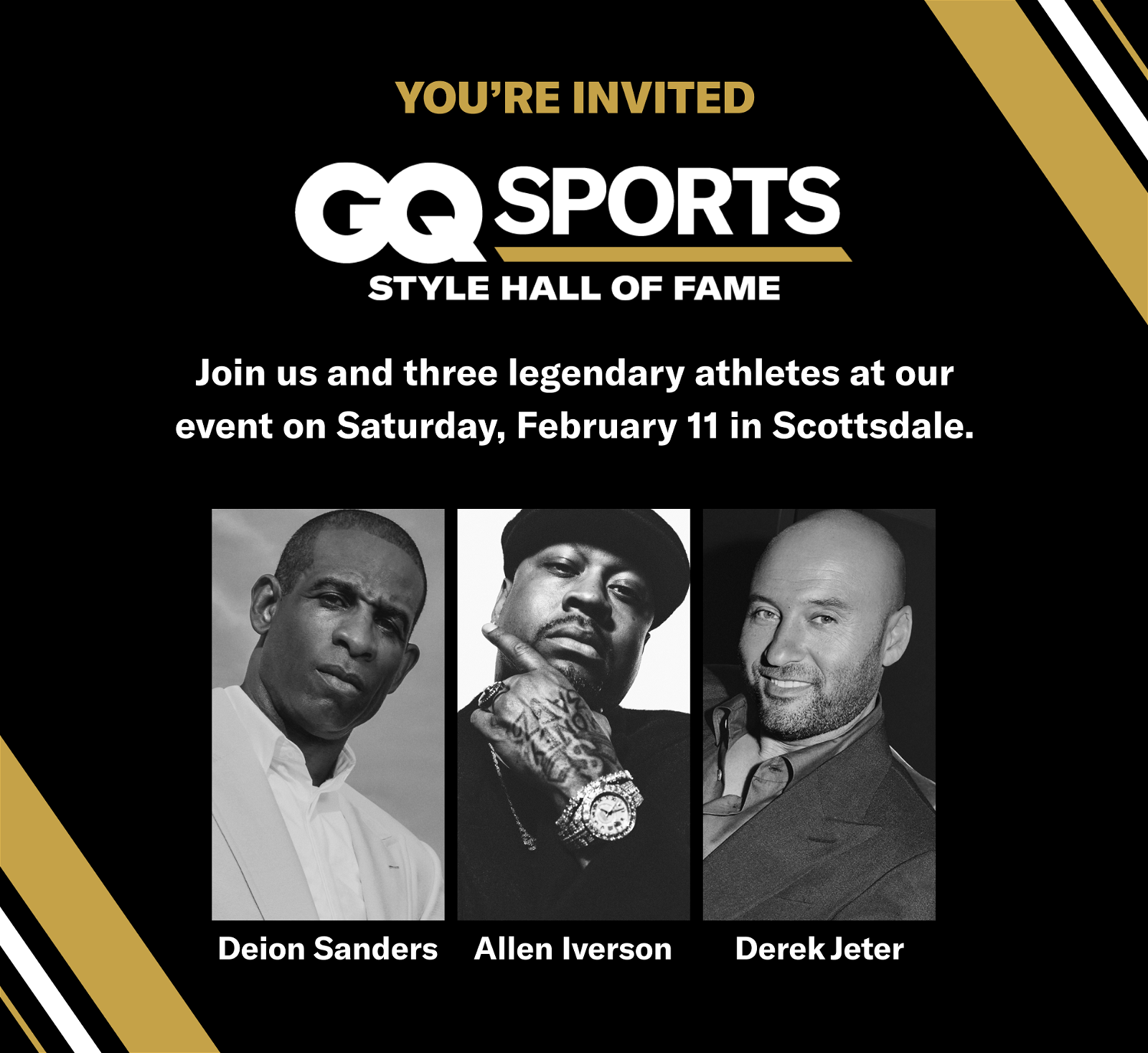 Think This One Was Unanimous!: Derek Jeter Sparks a Storm After Sharing an  Iconic Moment With Deion Sanders and Allen Iverson - EssentiallySports