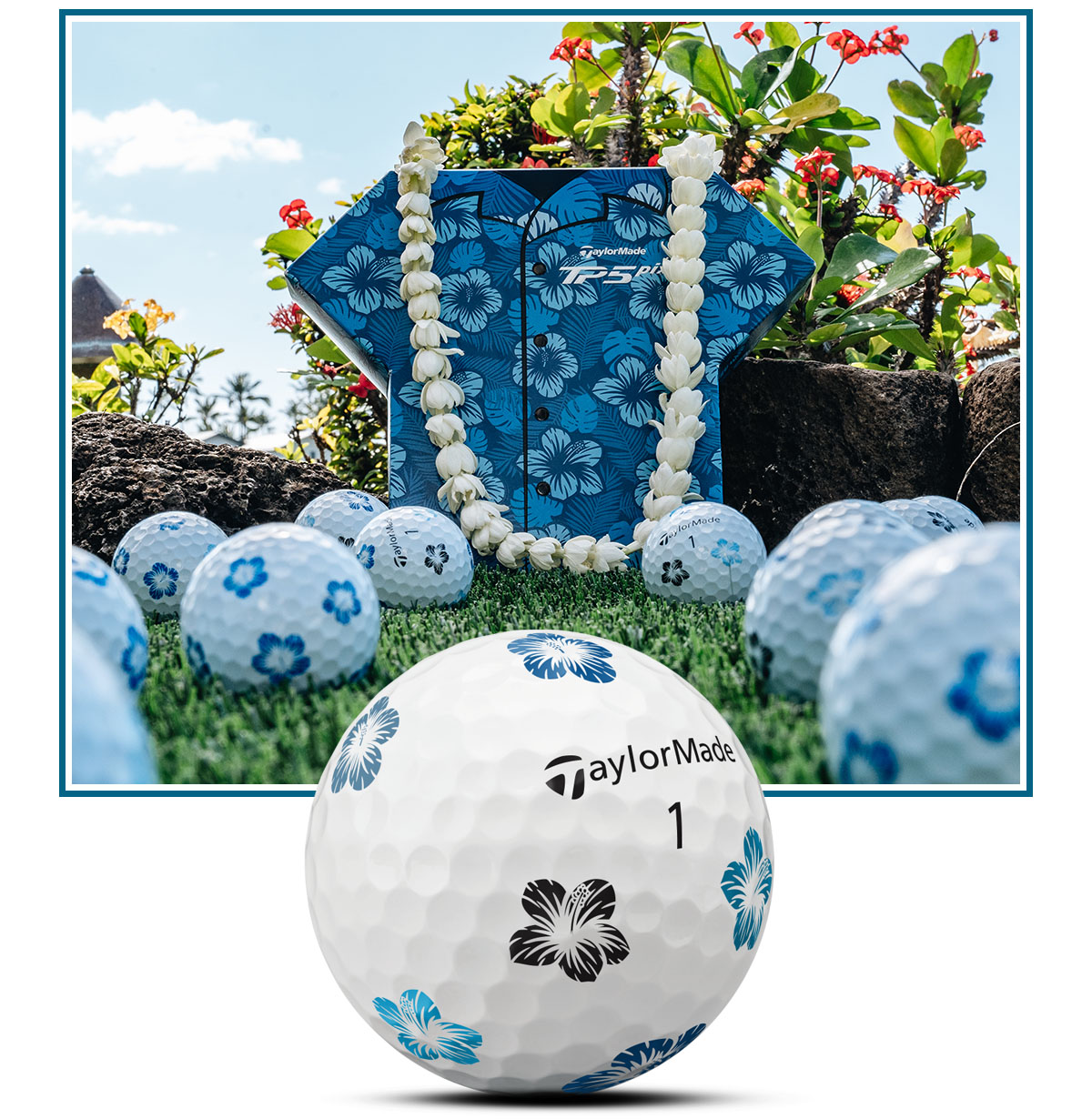 TaylorMade Golf: New TP5 pix™ Hawaii | Paradise in Golf Ball