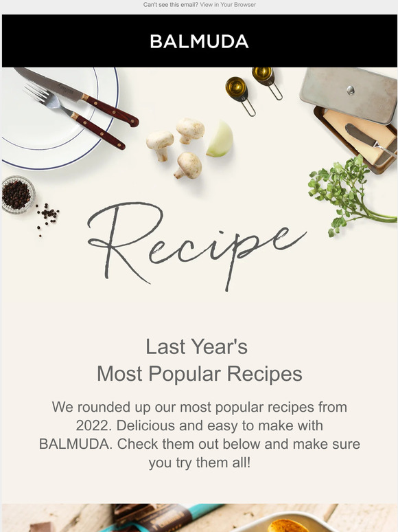 BALMUDA: Most Popular BALMUDA Recipes of Last Year | Milled