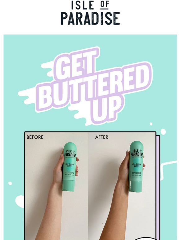 Isle of Paradise SelfTanning Butter for JUST £10 😱 Milled