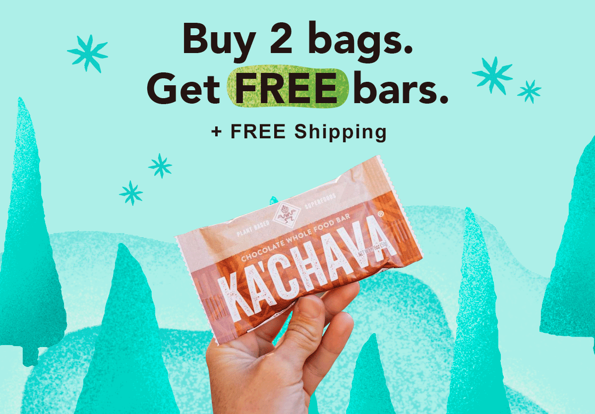 Ka'Chava (US) Get nearly 40 worth of Ka’Chava Bars. On us. Milled