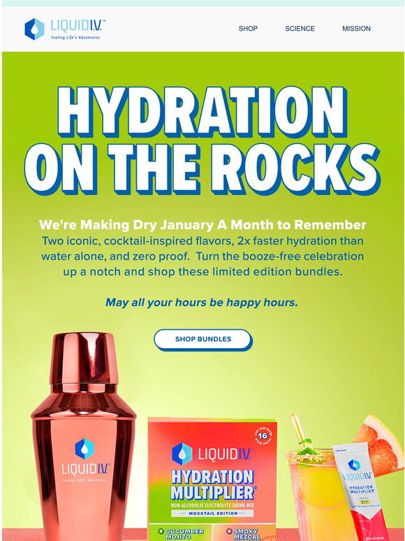 Liquid IV Email Newsletters Shop Sales, Discounts, and Coupon Codes
