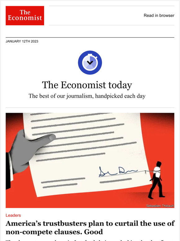 The Economist Fr The small print trapping American workers Milled