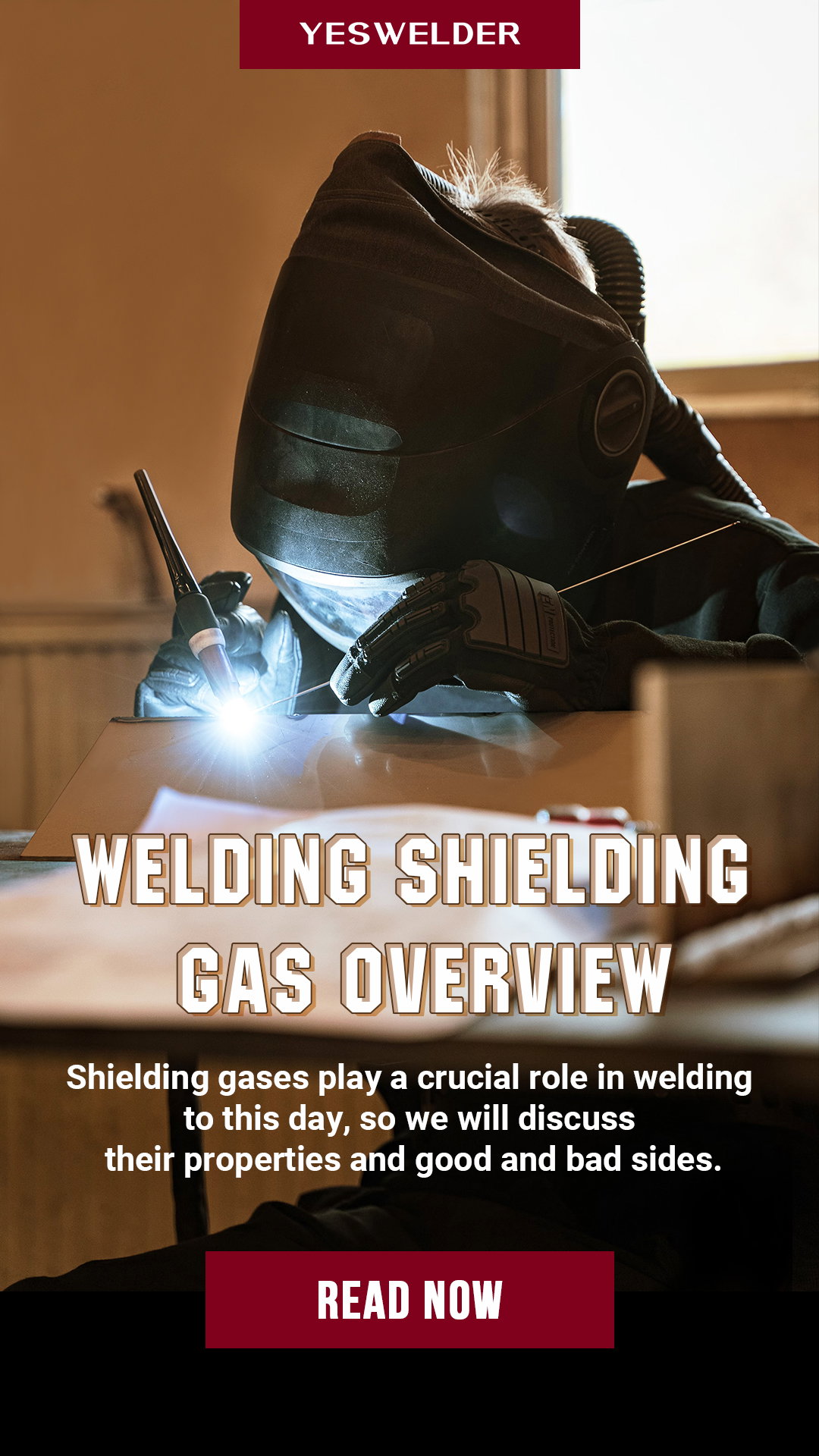 YesWelder: Welding Shielding Gas Overview | Milled