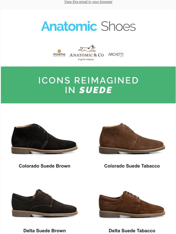 Icons Reimagined  in Suede