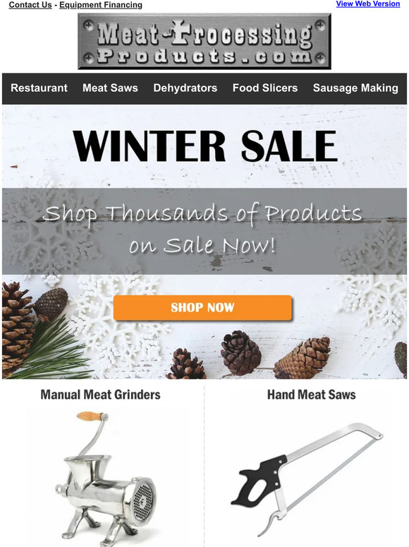 Winter Sale - Shop Now & Save Big!