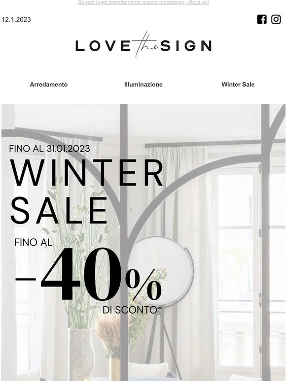 Winter Sale: fino al 40% | Speciale Illuminazione
