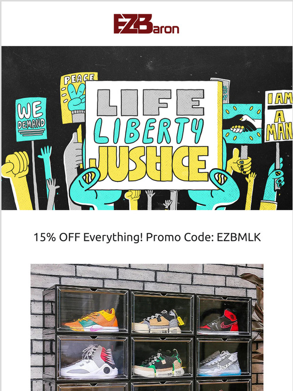 ⚡MLK Sales Event - Use promo code: EZBMLK⚡