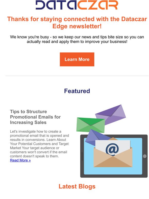 Tips to Structure Promotional Emails for Increasing Sales