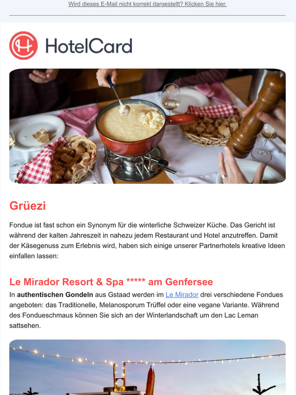 Top 3 Fondue-Locations für diesen Winter