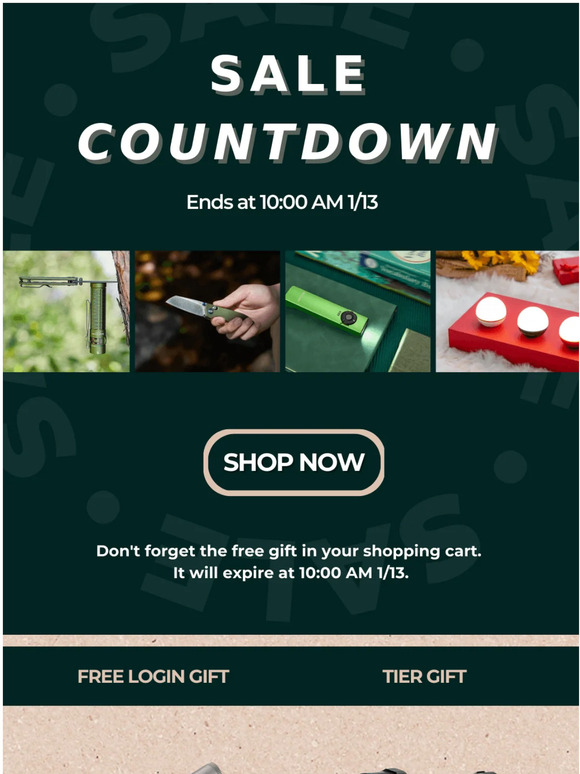 ⏳ ENDS NOW｜Up To 50% Off