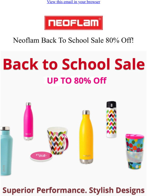 Back To School - up to 80% off