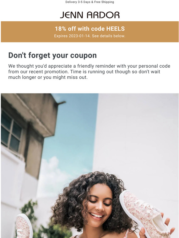 Expiring soon: Don't forget to use your coupon