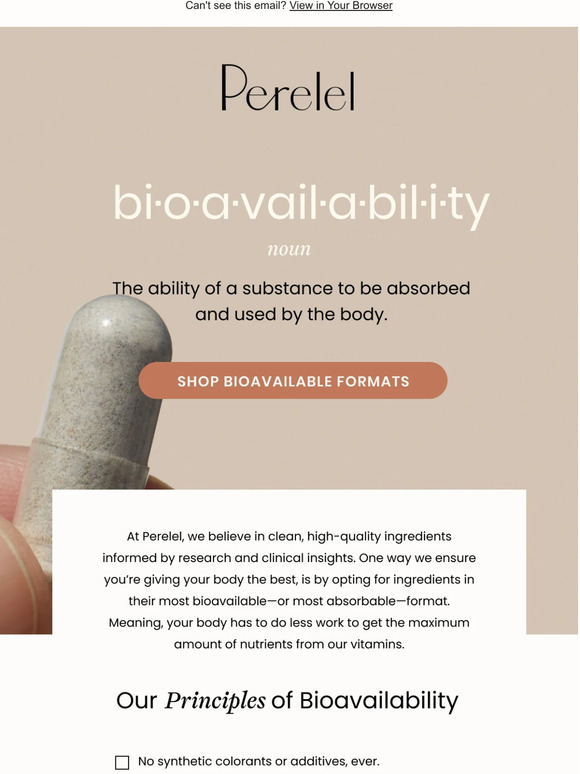 Your Vitamins Are Bioavailable 🌿