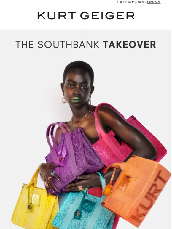 Kurt Geiger The Southbank Takeover Milled