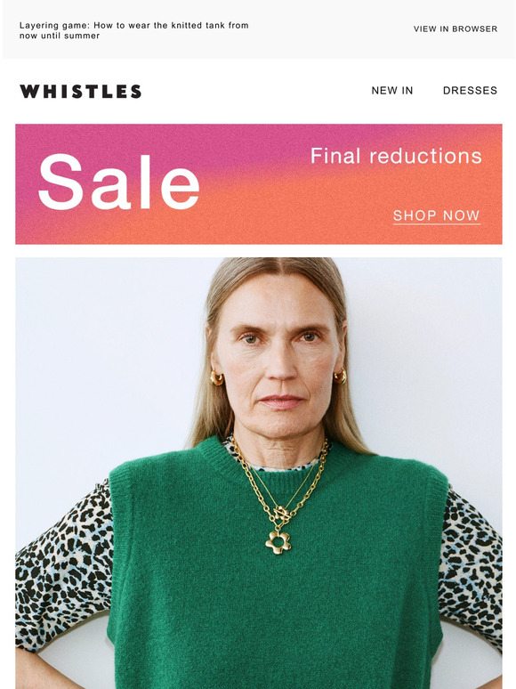 whistles Just in The January 2023 staples you need to know Milled