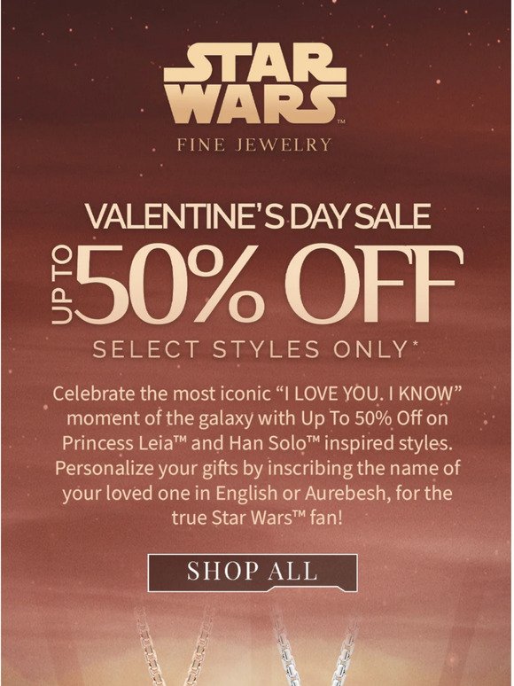 Valentine's Day Sale Is Now Live!