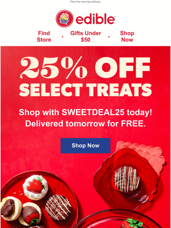 Edible Arrangements 25 off with code SWEETDEAL25 🎁🎁 Milled