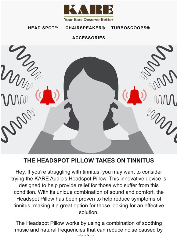 Fighting Tinnitus with Headspot