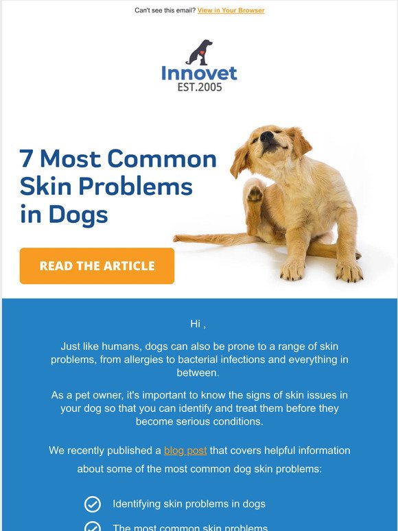 , Does Your Dog Have Skin Problems?