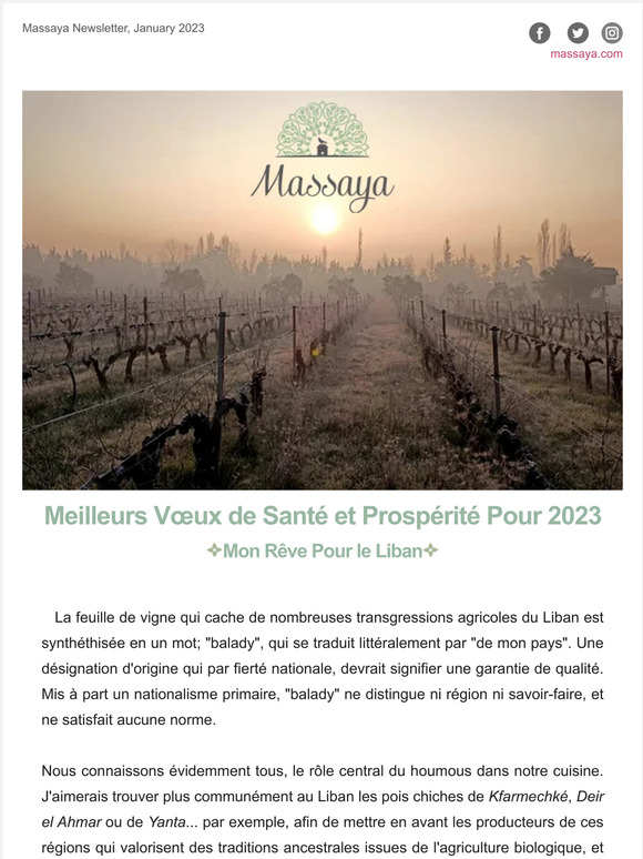 Mon Rêve pour Le Liban en 2023