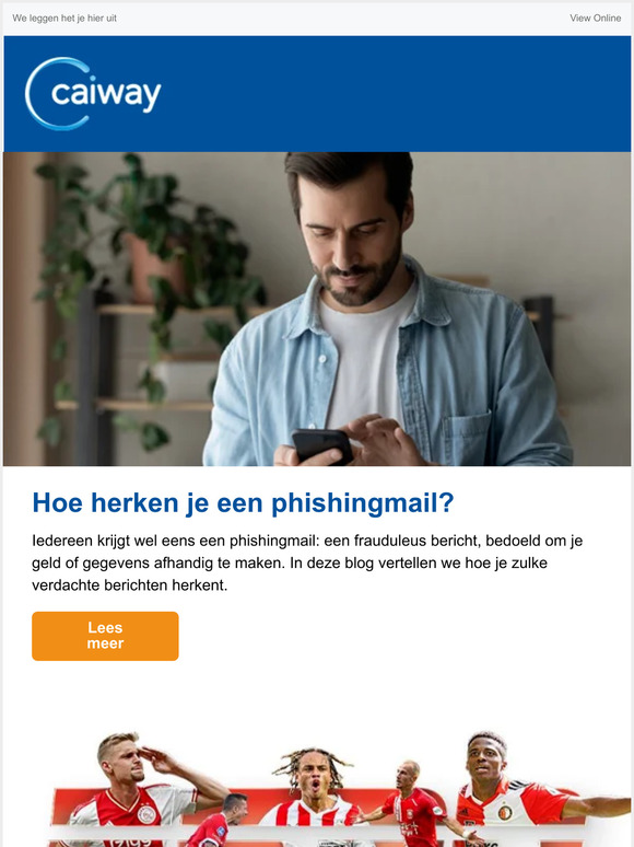 Hoe herken je een phishingmail?