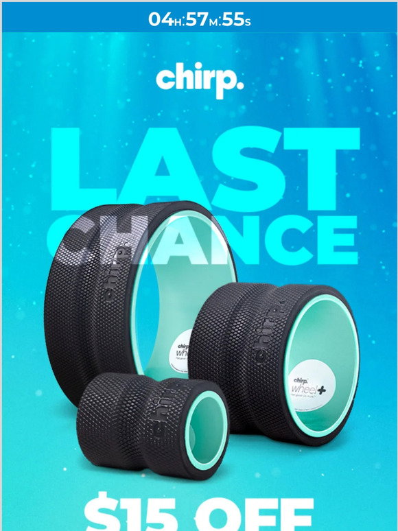 Chirp: Today is the Last Chance to Save on Wheel+ 3-Pack | Milled