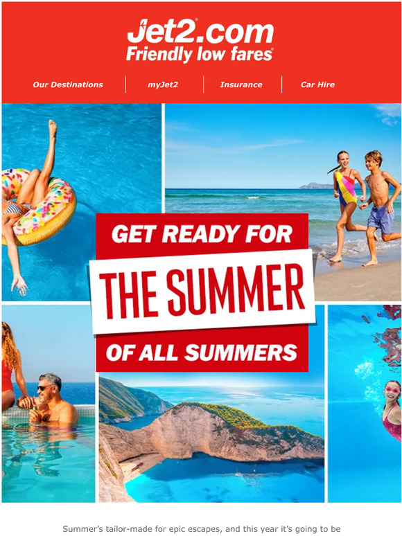 Jet2 Get ready for the summer of all summers Milled