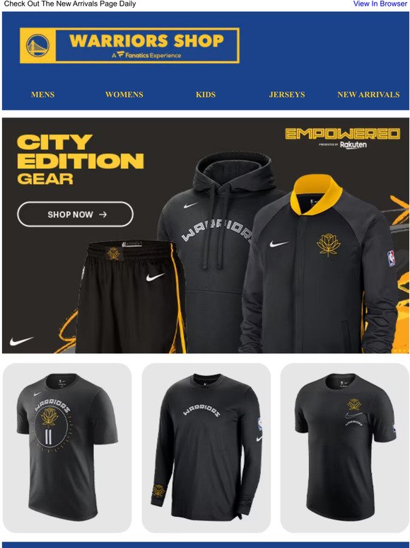 Golden State Warriors Nike 2020/21 City Edition Oakland Forever