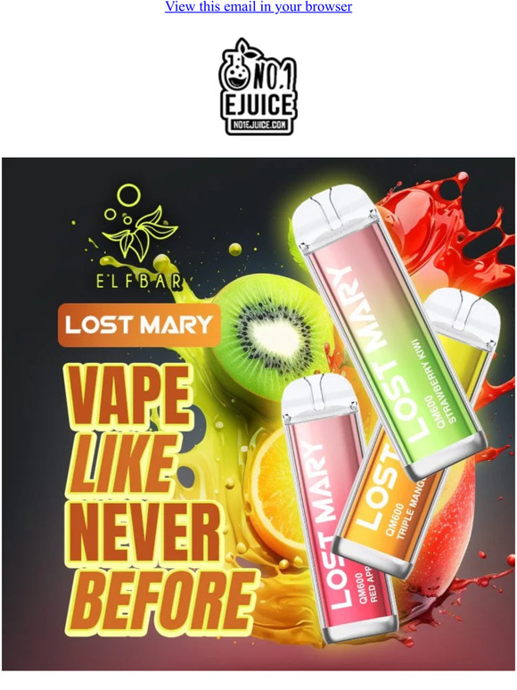 Upgrade Your Vape with Lost Mary QM600