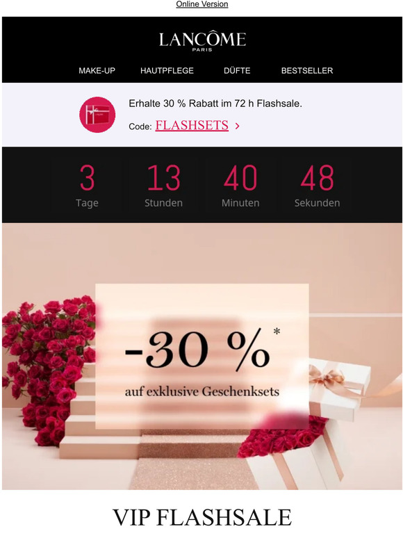 👑 VIP Sale – nur 72 h!