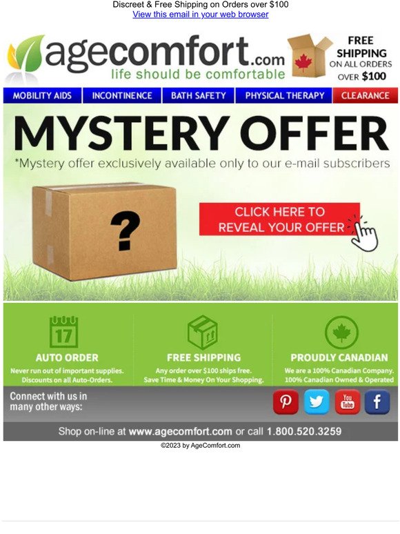 Mystery Offer - you need to see this!