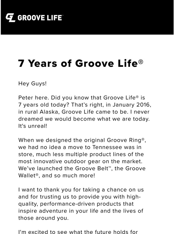 Groove Life It's Our Birthday! Milled