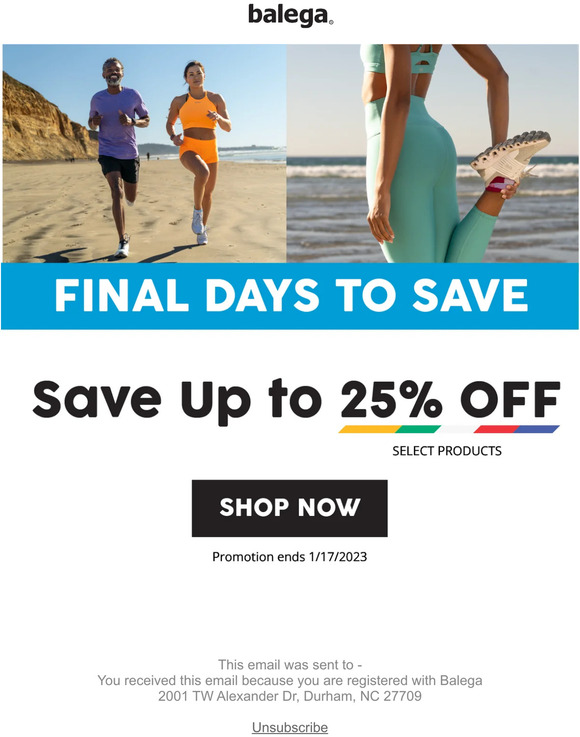 Final Days to Save