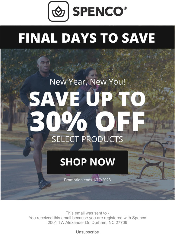 Final Days to Save