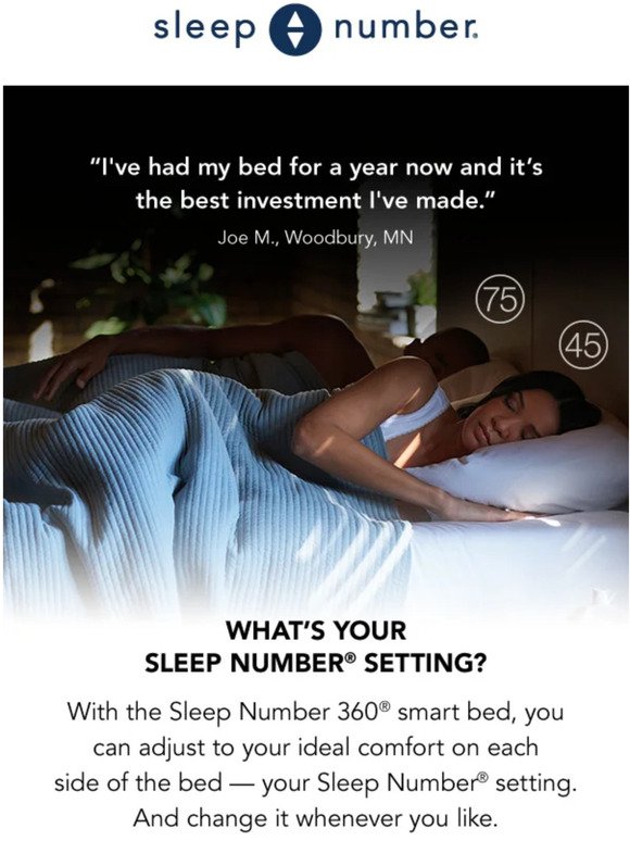 What's your Sleep Number setting?